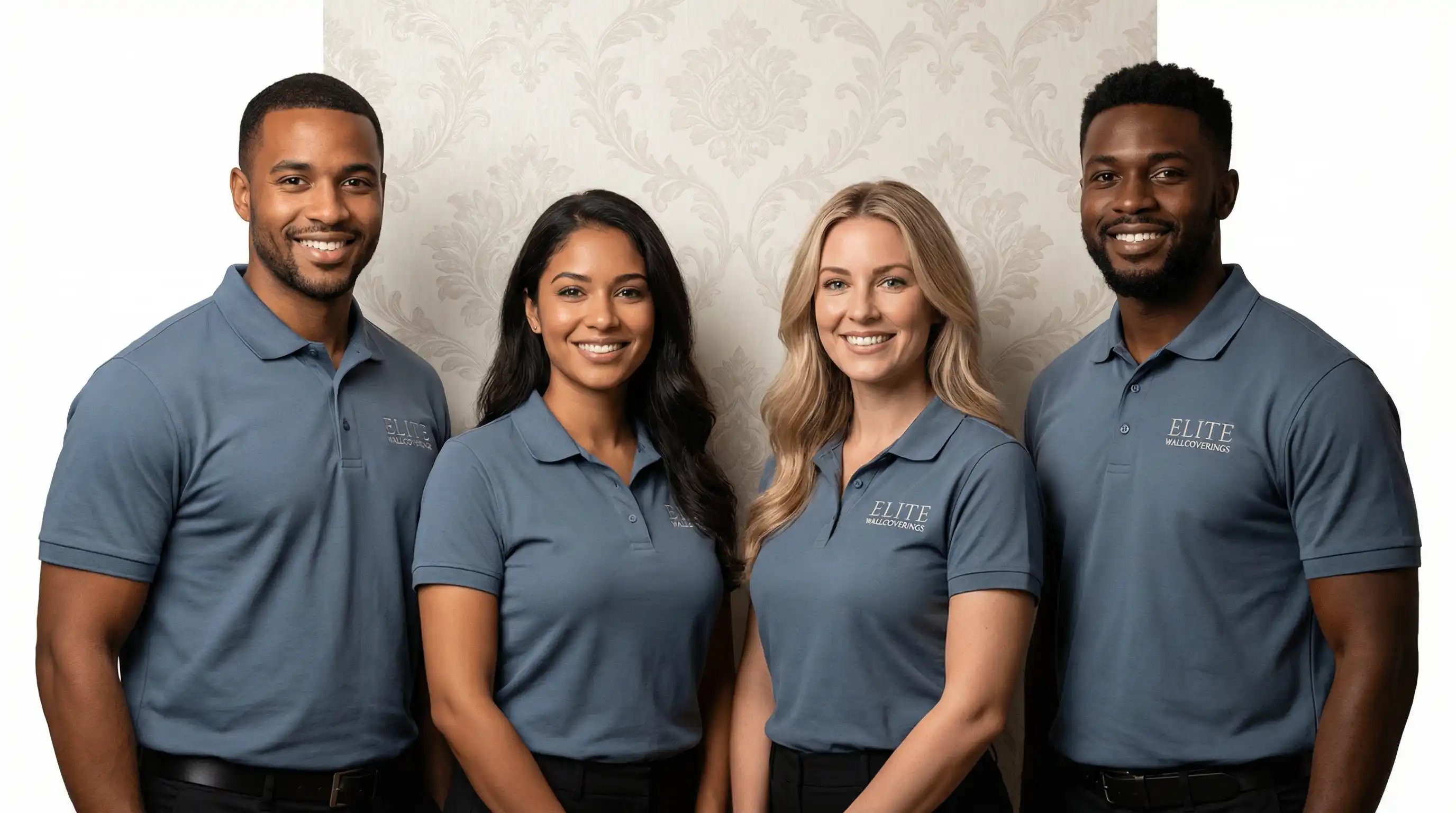Creative Wall Outfitters professional wallpaper installation team in Los Angeles